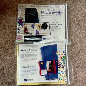 Creative Memories He’s a Star and Super Starz Kit - NIP